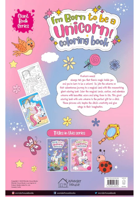 Collection of Colouring Book Unicorn 61220 - Image 2