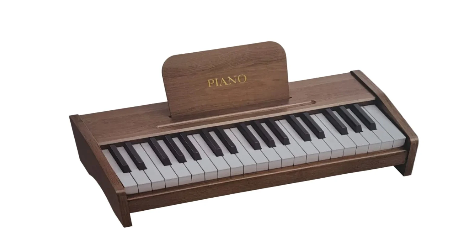 Wood Piano 25 Keys Electronic 801A