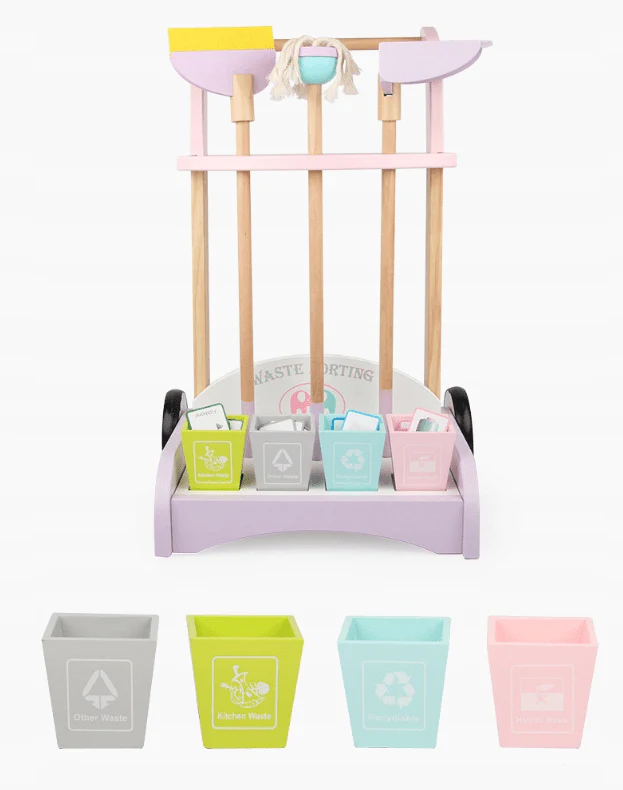 Wooden Cleaning Toy Set MSN19005 - Image 2