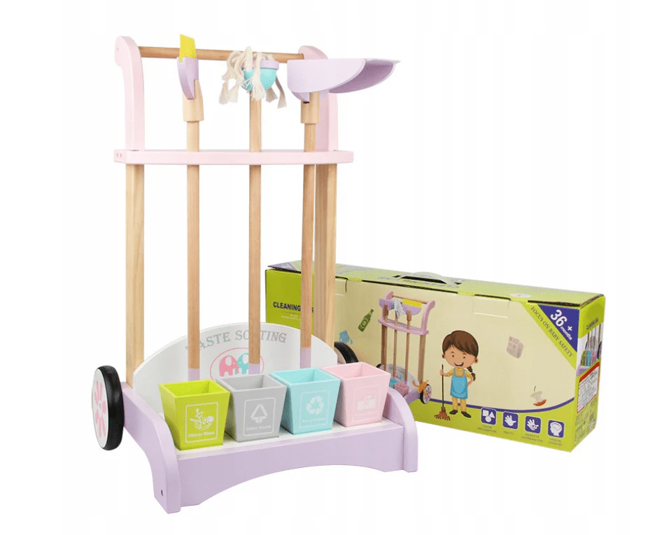 Wooden Cleaning Toy Set MSN19005 - Image 5