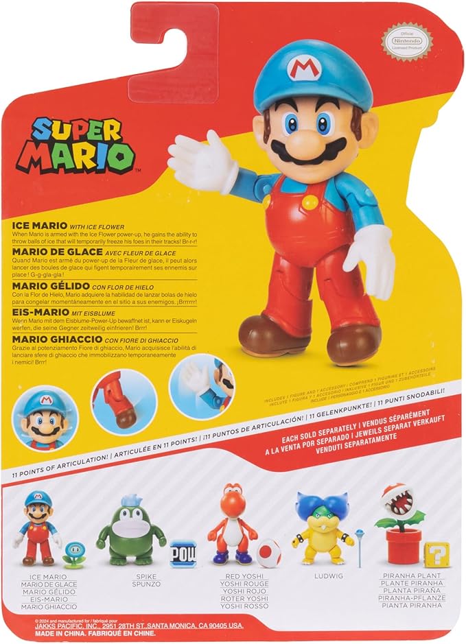 World of Nintendo Super Mario Action Figure 4inch Asst 40678 - Image 7