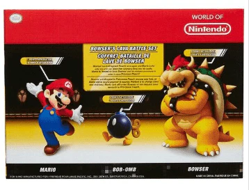 World of Nintendo Super Mario Bowser's Lava Battle Set 64512 - Image 3