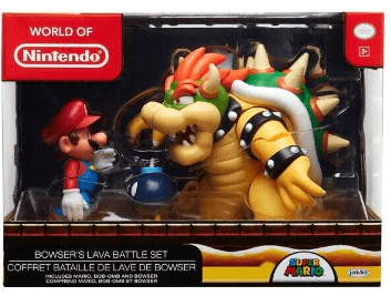 World of Nintendo Super Mario Bowser's Lava Battle Set 64512 - Image 4