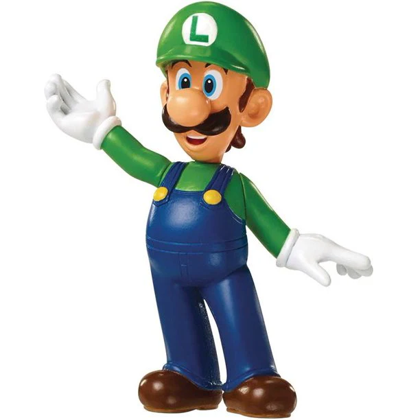World of Nintendo Super Mario Luigi Mini Figure