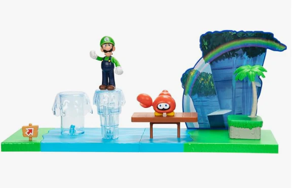 World of Nintendo Super Mario Sparkling Waters Playset 2.5in 41366 - Image 2