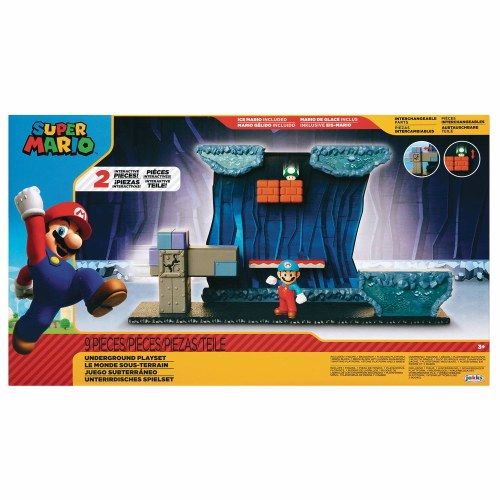 World of Nintendo Super Mario Underground 2.5inch Playset 40427