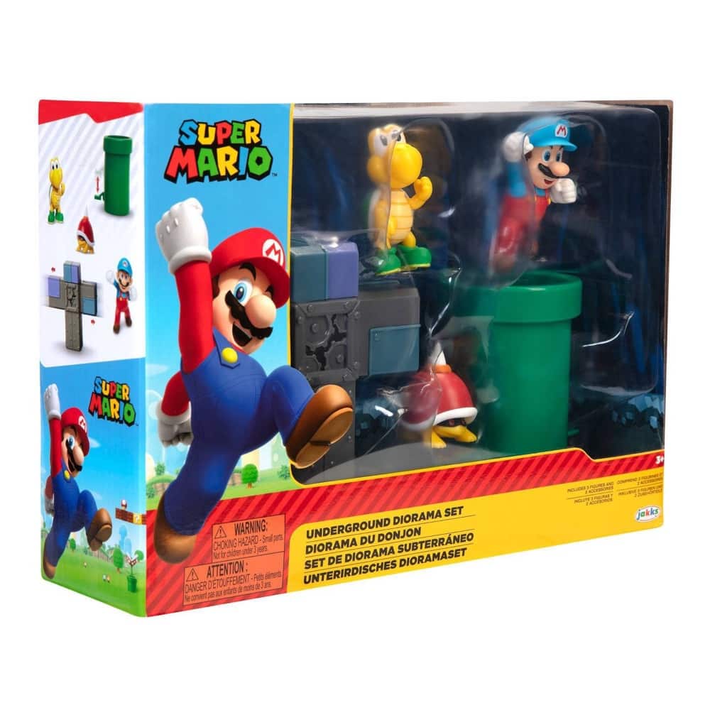 World of Nintendo Super Mario Underground Diorama Set 2.5-Inch 40426 - Image 2