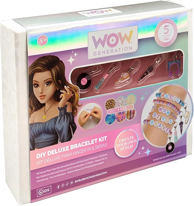 Wow Generation DIY Deluxe Metal Charms Bracelet Kit - Image 2