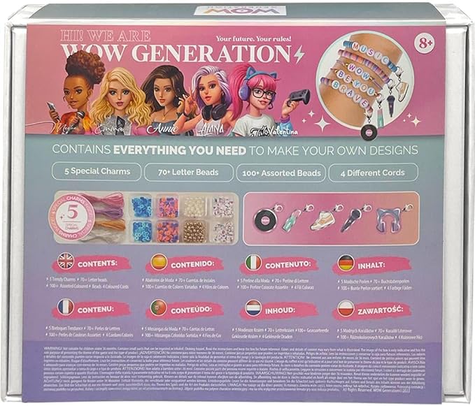 Wow Generation DIY Deluxe Metal Charms Bracelet Kit - Image 3