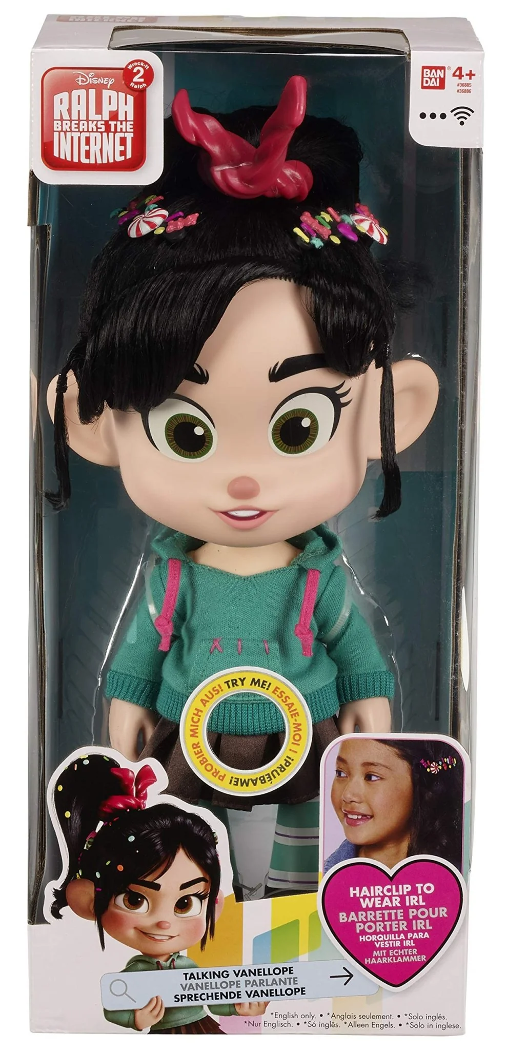 Wreck It Ralph II Talking Vanellope 36885