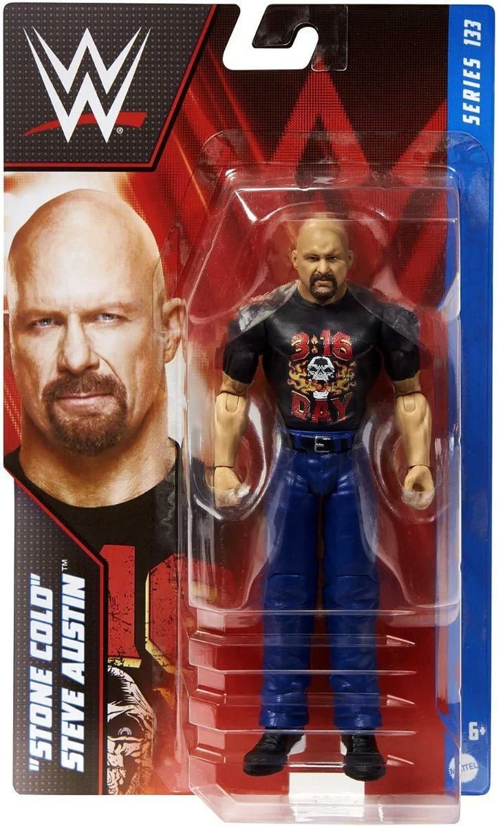 WWE Basic Figure Series 133 - Stone Cold Steve Austin HDD34/GDF62