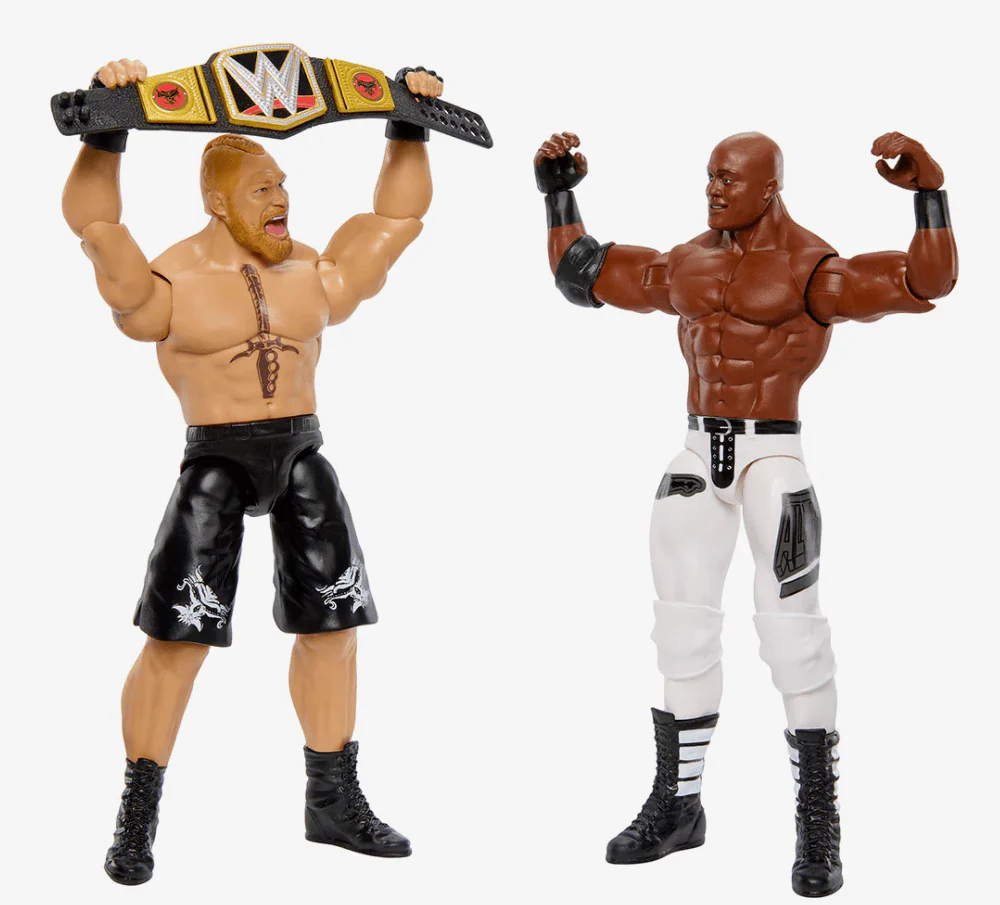 WWE Championship Showdown Wrestlers Action Figure - Bobby Lashley VS Brock Lesnar HTW05/GDF63 - Image 2