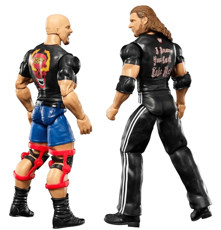 WWE Championship Showdown Wrestlers Action Figure - Stone Cold VS Triple H HTW03/GDF63 - Image 3