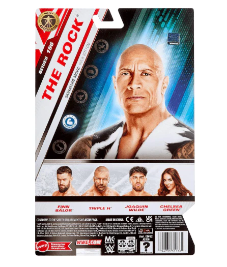 WWE Main Event Series The Rock Action Figure JGD30 - Image 3