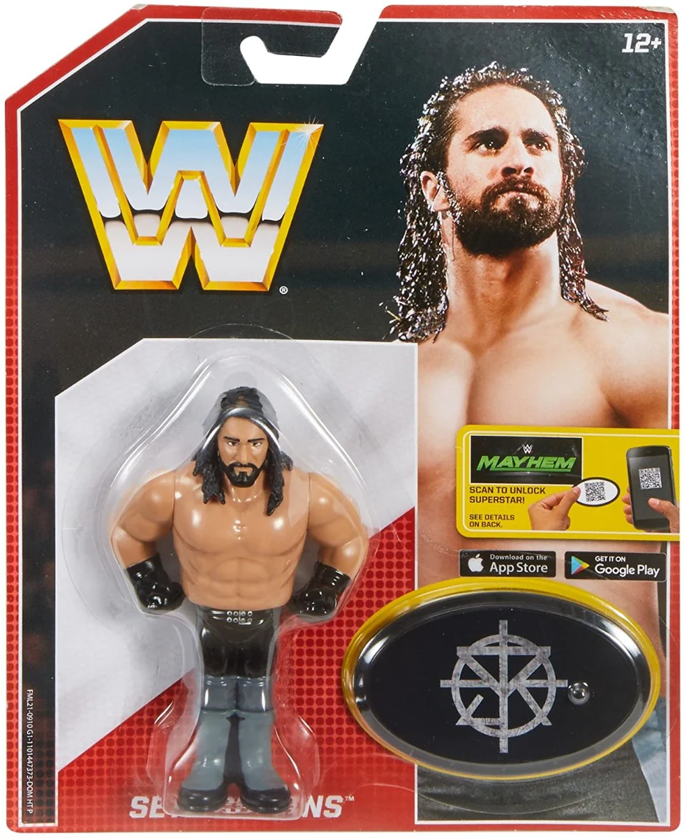 WWE Retro App Series 3 Action Figure Seth Rollins FML20 - Image 2