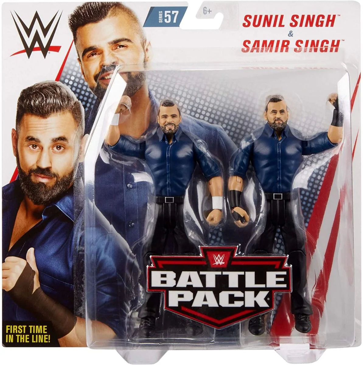 WWE Samir Singh & Sunil Singh Battle Pack Series 57 FTD03 - Image 2