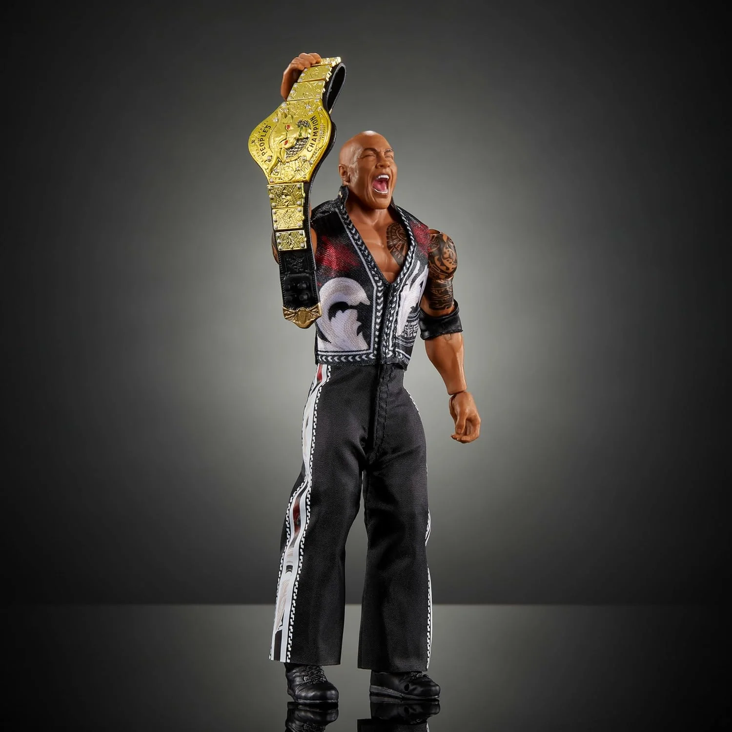 WWE Ultimate Edition The Rock Action Figure – 6” with Accessories (JCJ69) - Image 5