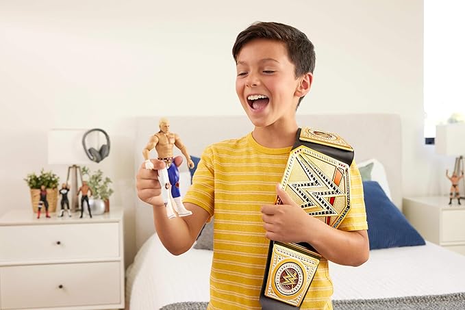 WWE Universal Championship Belt Gold HYJ35 - Image 3
