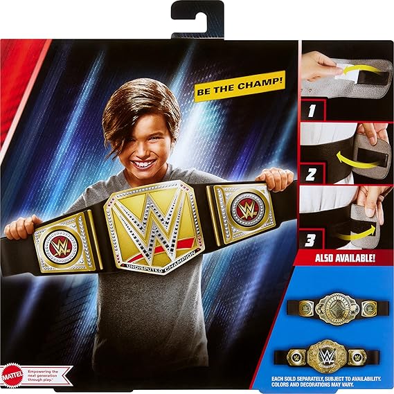 WWE Universal Championship Belt Gold HYJ35 - Image 4