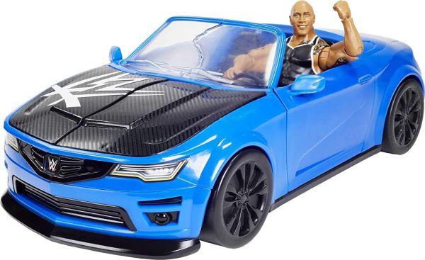 WWE Wrekkin Slam-Mobile Vehicle with The Rock Basic Action Figure GYV51 - Image 4