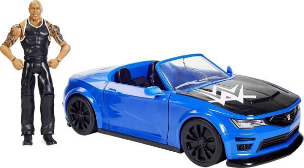 WWE Wrekkin Slam-Mobile Vehicle with The Rock Basic Action Figure GYV51 - Image 6