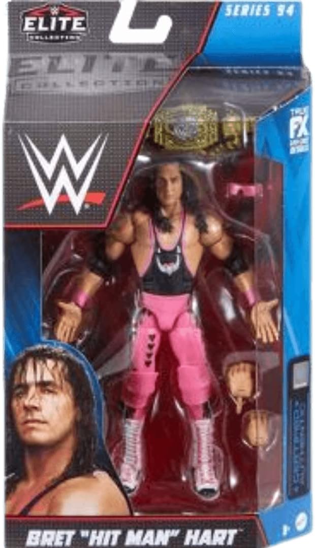 WWE Wrestling Elite Collection Series 94 Bret Hitman Hart HJM63/GDF60