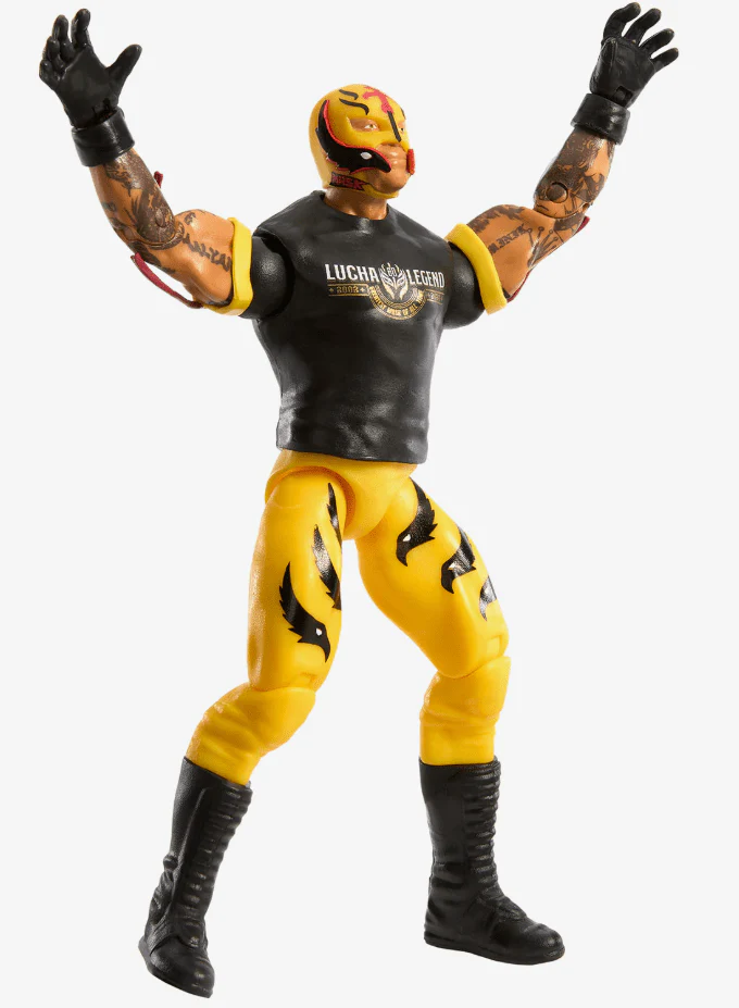 WWE Wrestling Series 144 Rey Mysterio Action Figure HTW29/GDF62 - Image 4