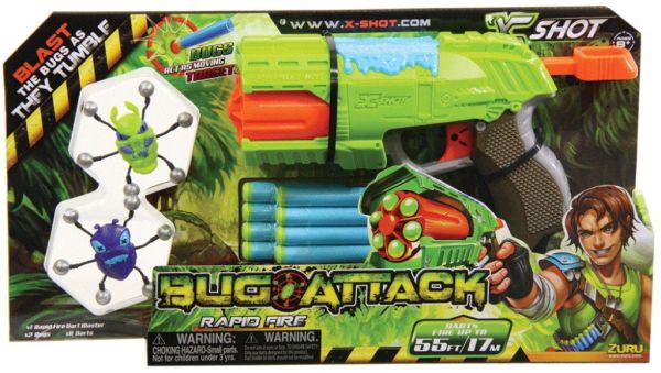 X-Shot Bug Attack Rapid Fire Gun 4801 - Image 5