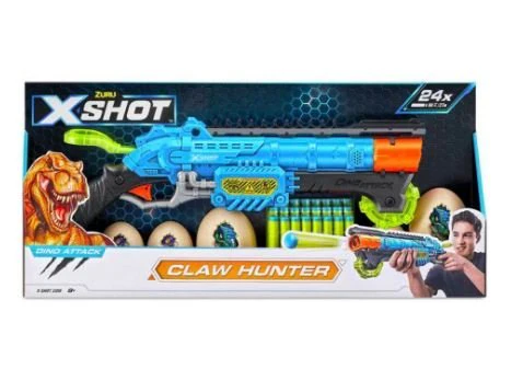X-Shot Dino Attack Claw Hunter Foam Dart Blaster 4861