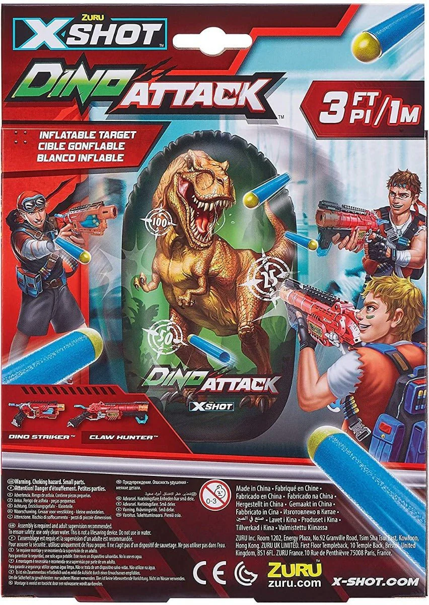 X-Shot Dino Attack Inflatable Target XS-4862 - Image 3