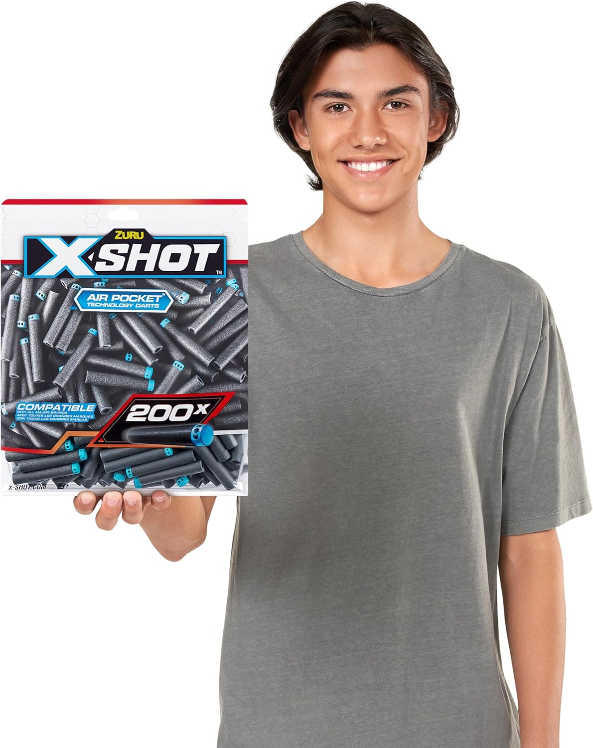 X-Shot Excel 50-Pack Refill Darts Foilbag XS-36588 - Image 2