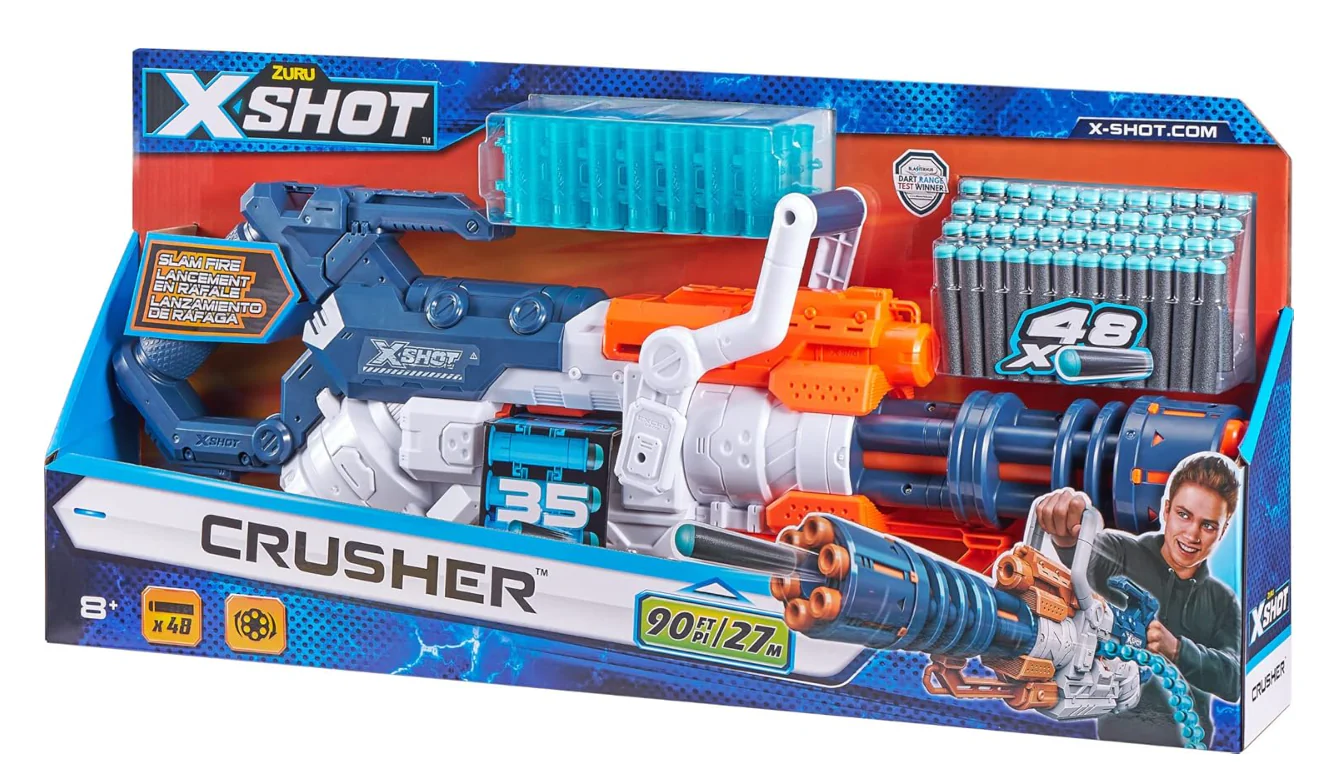 X-Shot Excel Crusher with 48 Darts and Dart Belt 36382 - Image 2