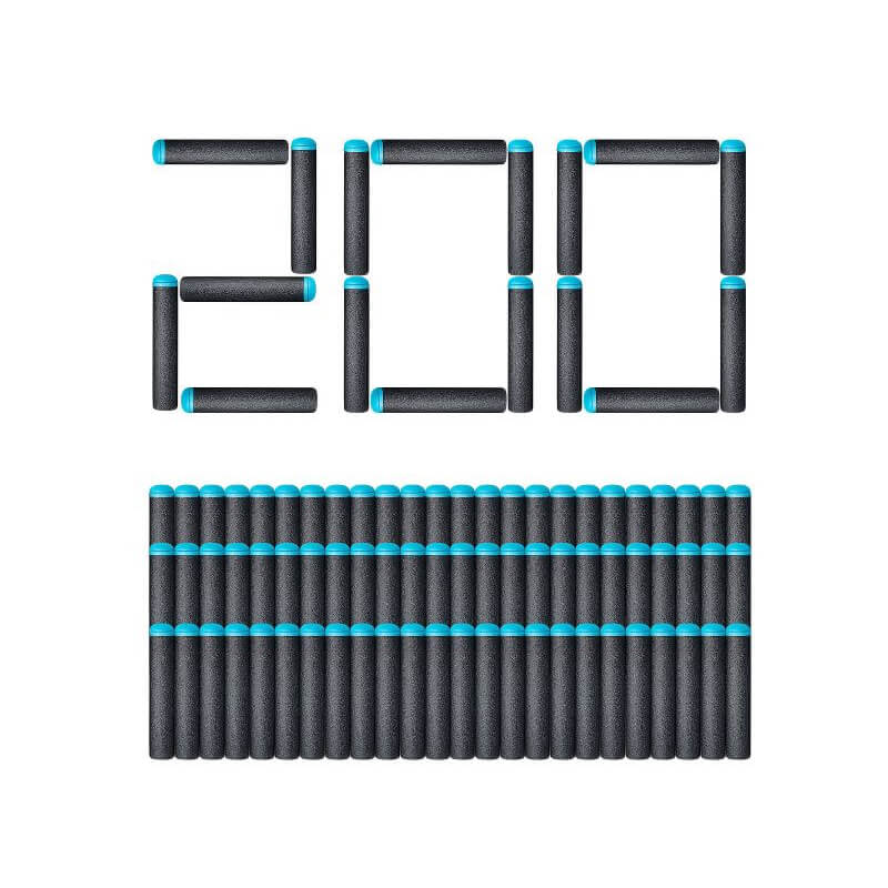 X-Shot Excel Dart Refill Gray/Blue 200-pack XS-36500 - Image 2