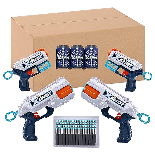 X-Shot Excel Double Kickback Double Reflex 6 Foam XS-36234/XS-36234-A - Image 5