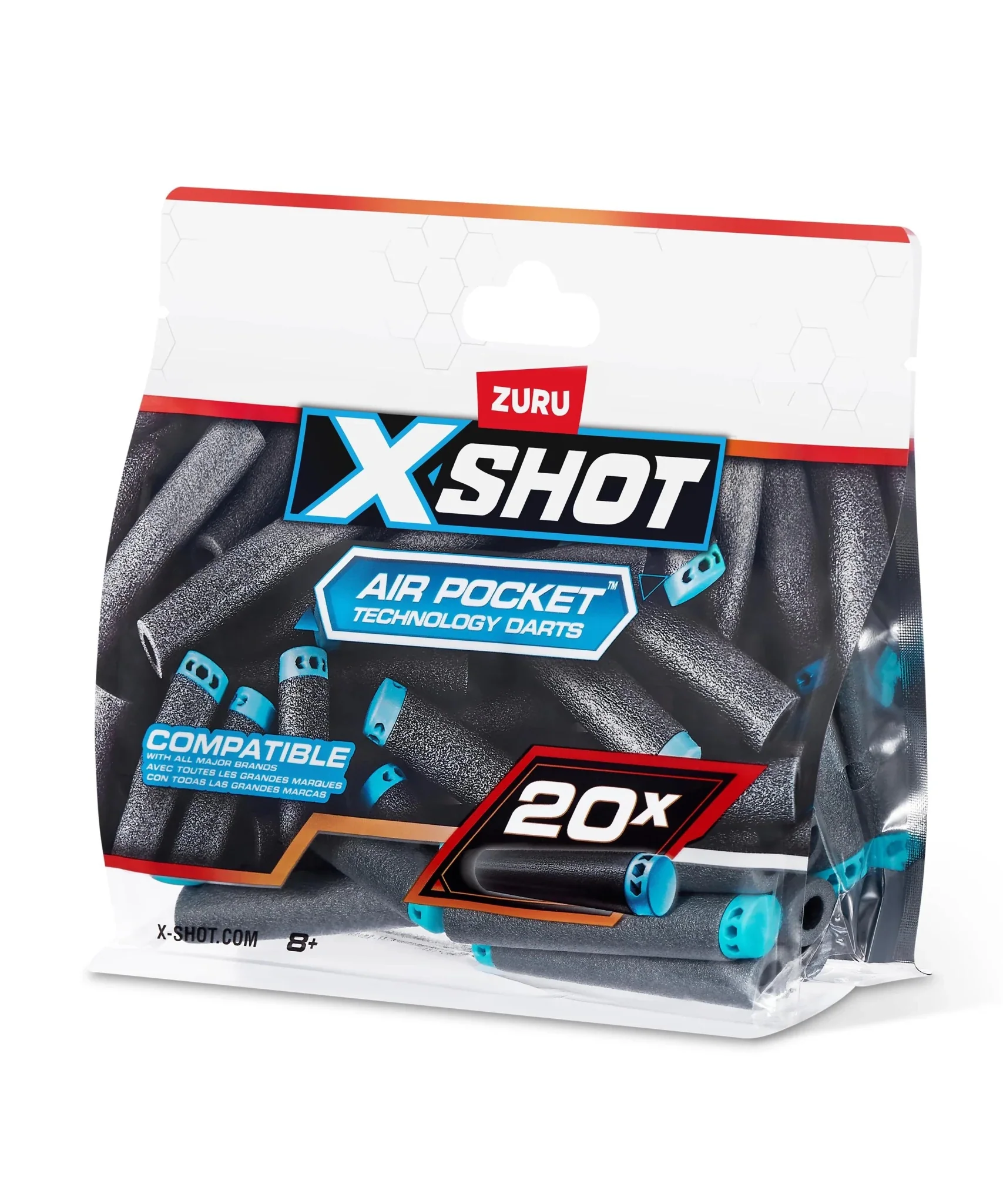 X-Shot Excel Refill Darts 20pcs XS-36587 - Image 2