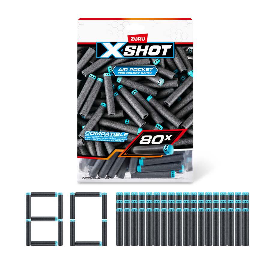 X-Shot Excel Refill Darts 80pcs XS-36589 - Image 3