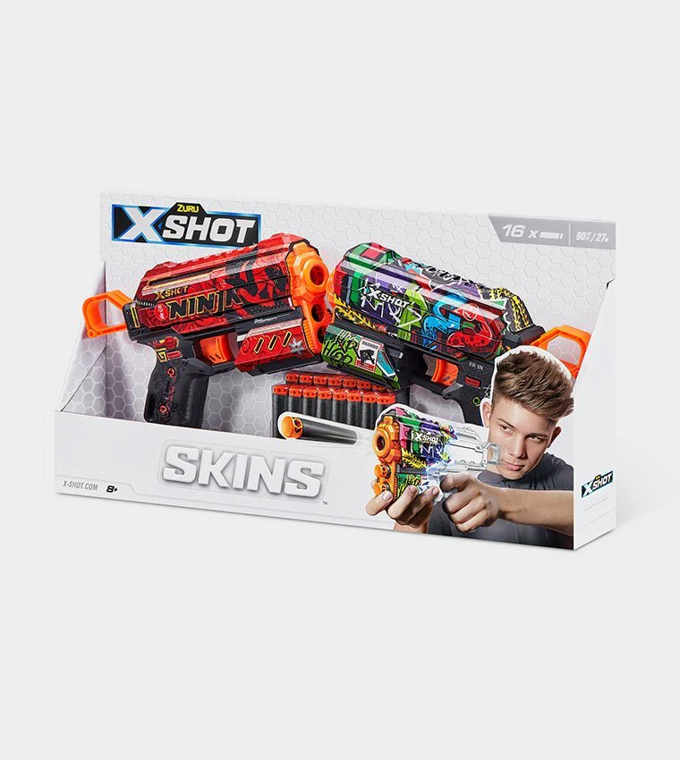 X-Shot Excel Skin Flux 2pack XS-36534 - Image 2