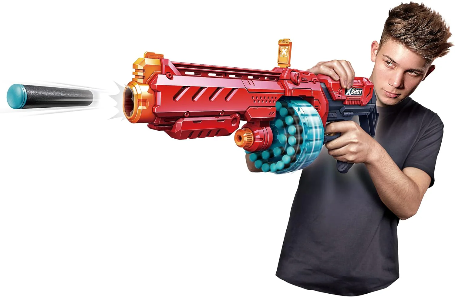 X-Shot Excel Turbo Fire Blaster With Darts 36270 - Image 3