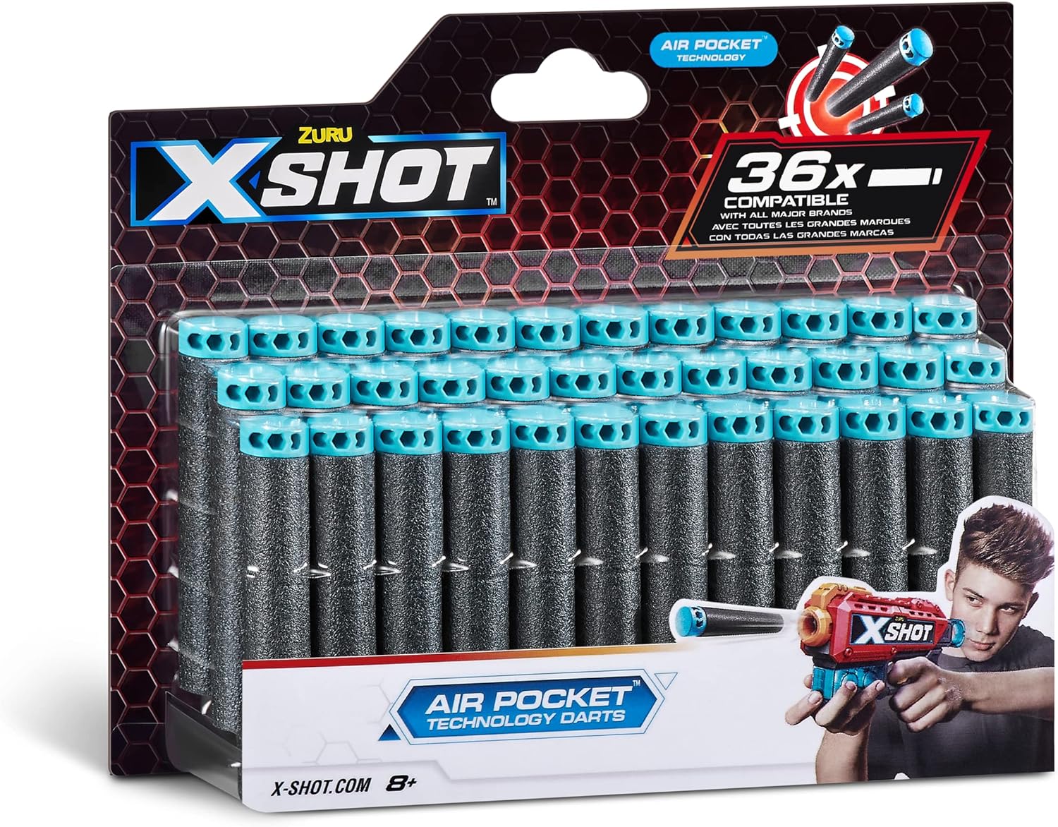 X-Shot Excel Turbo Fire Foam Dart Blaster Refill 3618