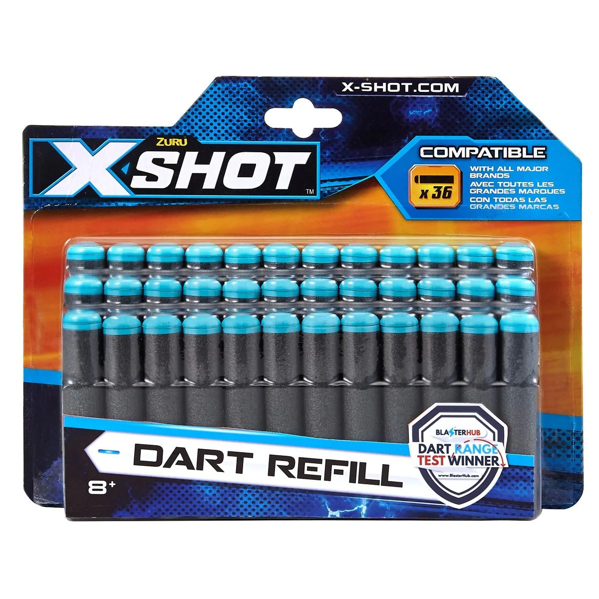 X-Shot Excel Turbo Fire Foam Dart Blaster Refill 3618