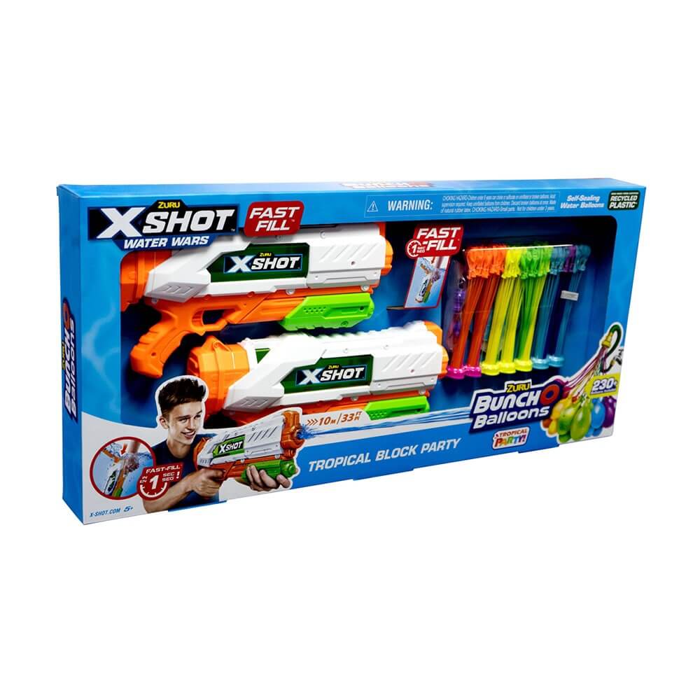 X-Shot Fast Fill Bunch O Balloons Tropical Block Party XS-56499 - Image 2