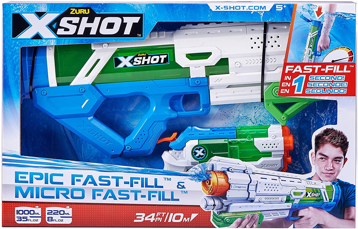 X-SHOT Fast Fill Combo Pack Large 56222