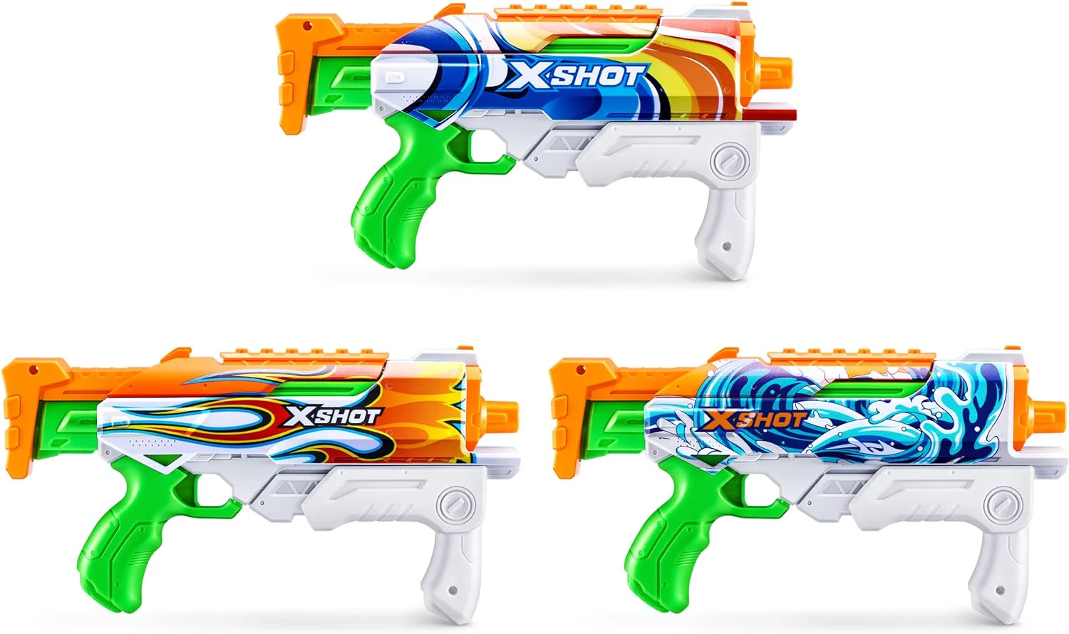 X-Shot Hyperload Water Fast-Fill Skins Waves XS-11854A - Image 2