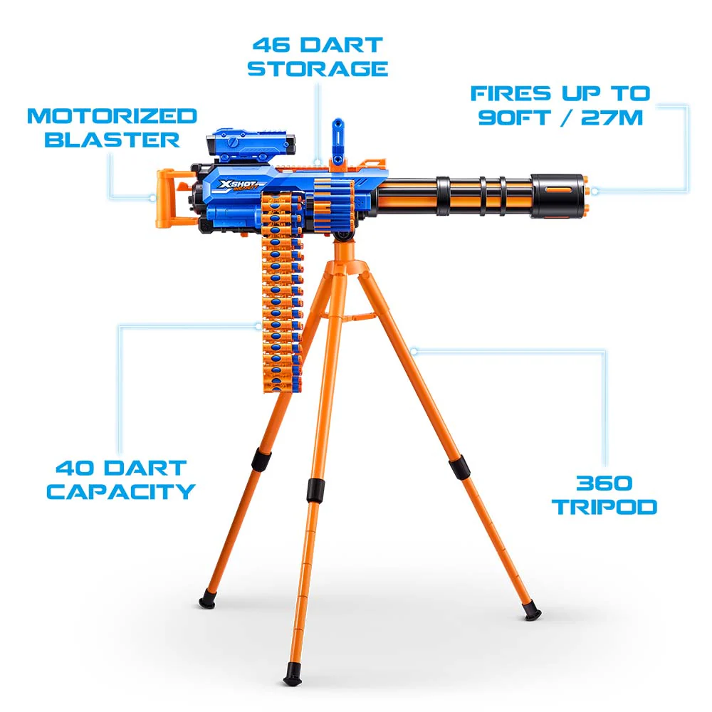 X-Shot Insanity Motorized Rage Fire XS-36605 - Image 4