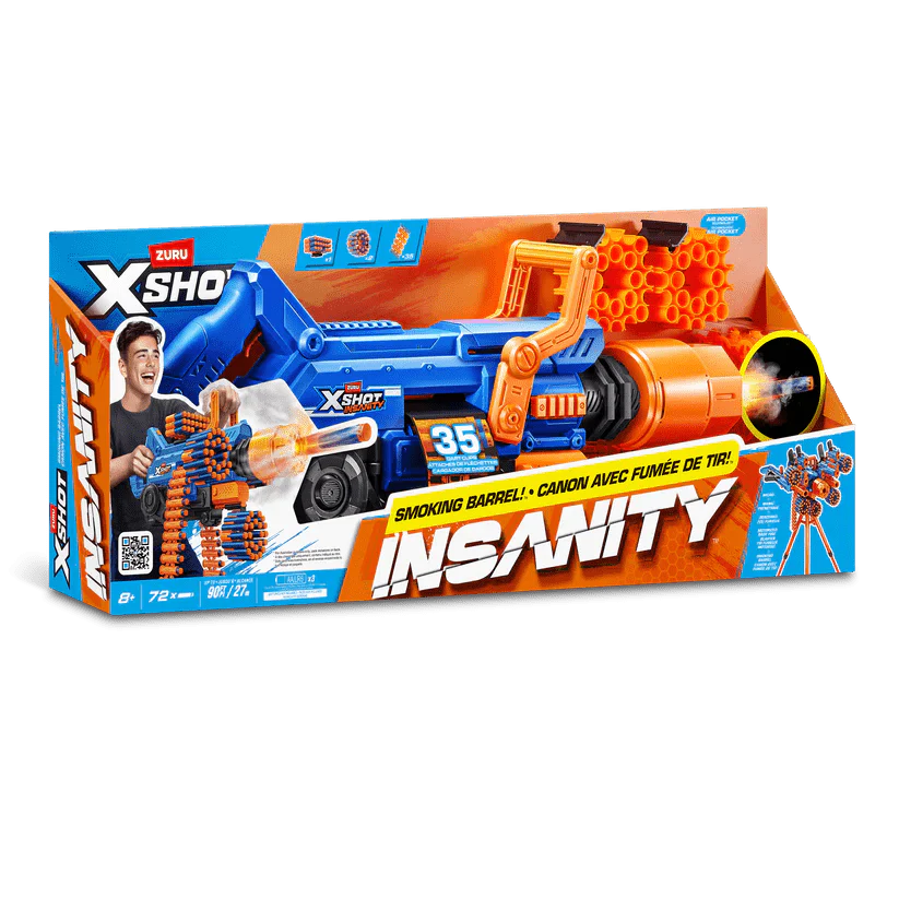 X-Shot Isanity Smoking Barrel XS-36823 - Image 5