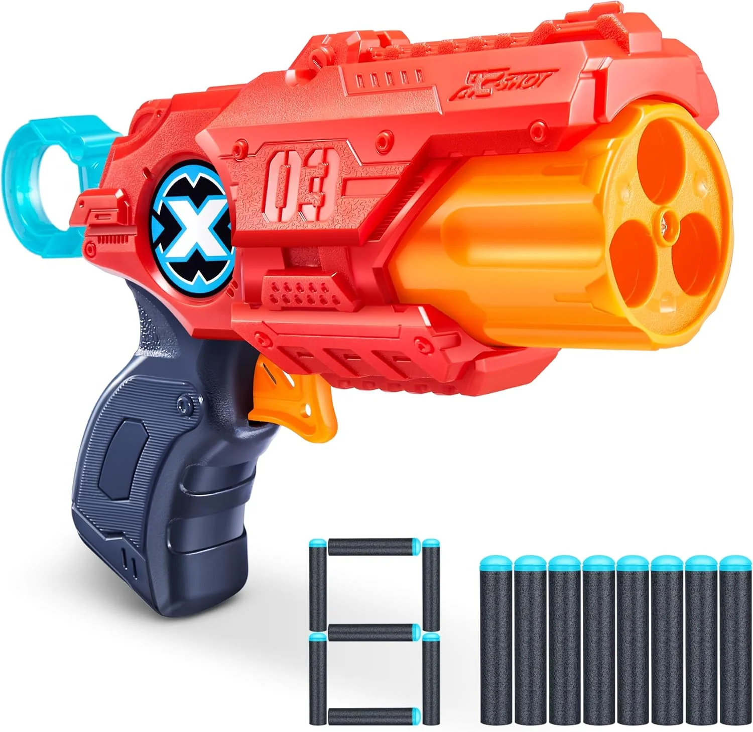 X-Shot MK3 Blaster 8 Foam Darts - Image 3