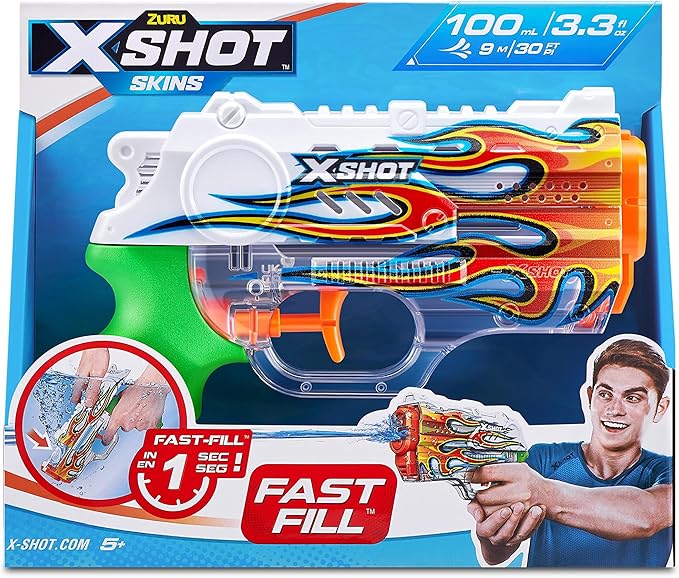 X-Shot Nano Water Fast-Fill Skins Inferno XS-11853D - Image 4