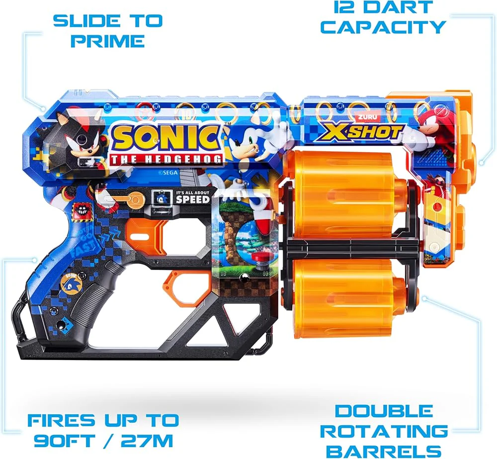 X-Shot Skins Dread Sonic 12 Darts XS-36583A - Image 2