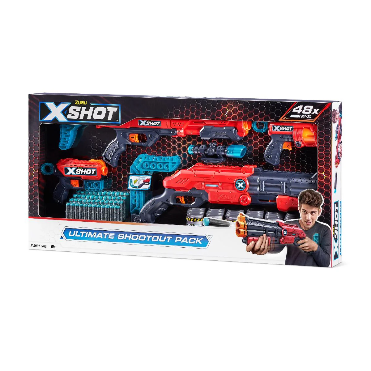 X-Shot Ultimate Shootout Pack XS-36251 - Image 3