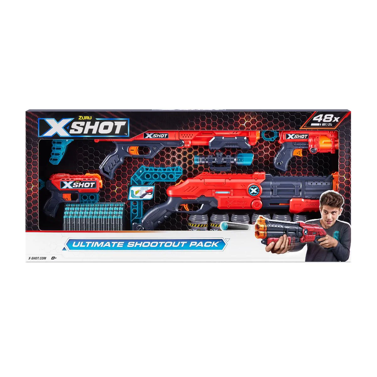 X-Shot Ultimate Shootout Pack XS-36251 - Image 4